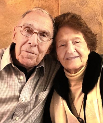 Mr. and Mrs. Robert Citino  mark 72nd wedding anniversary